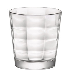 Pahar pentru apa, Cube, sticla, transparent, 240 ml, set 6 bucati