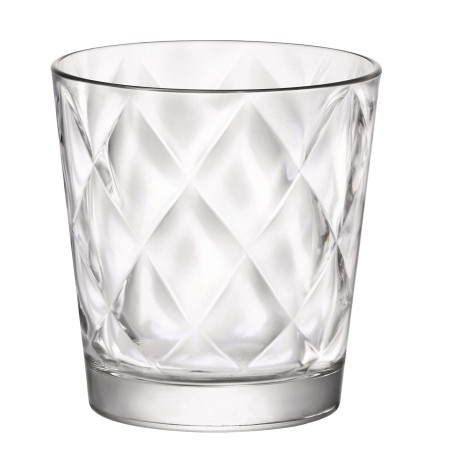 Pahar pentru apa / suc, Kaleido, sticla, transparent, 240 ml, set 6 bucati