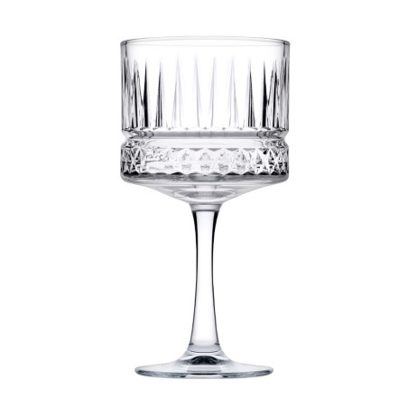 Pahar pentru cocktail Elysia, sticla, transparent, 500 ml, set 4 bucati