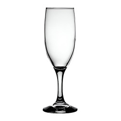 Pahar sampanie, Bistro, din sticla, 190 ml, set 6 bucati
