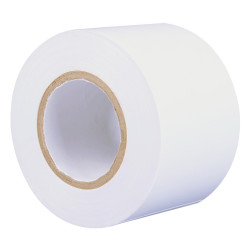 Banda izolatoare Hoff, alb, 20 m x 0.15 mm x 50 mm
