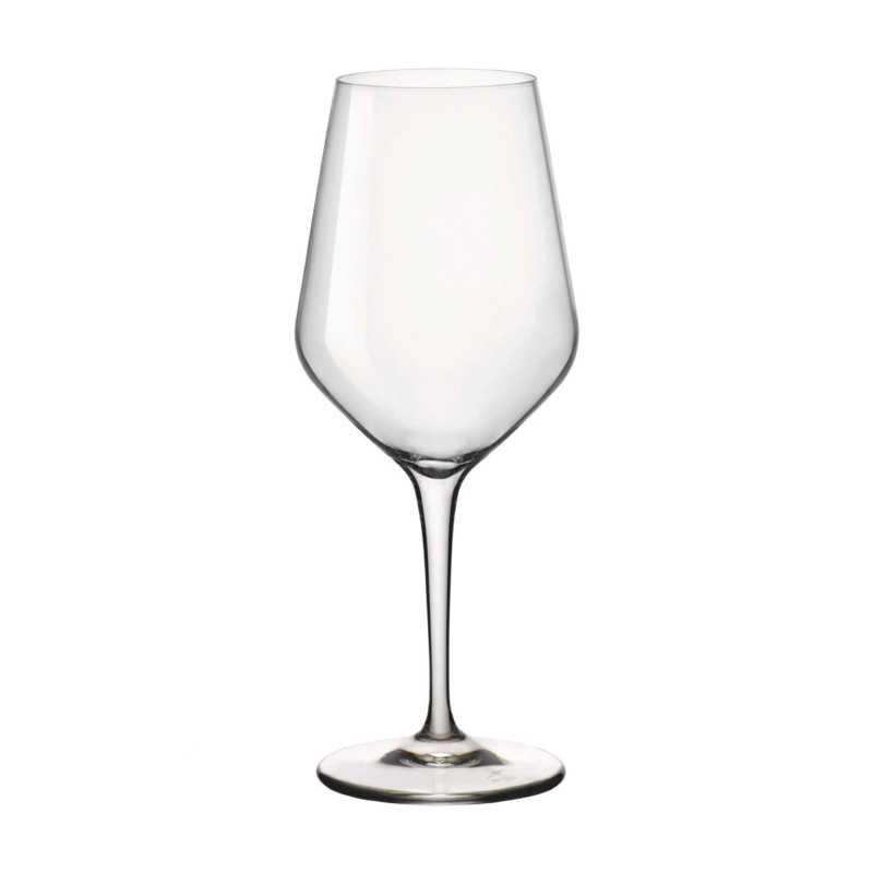 Pahar vin, Bormioli Electra medium, din sticla, 440 ml, set 6 bucati