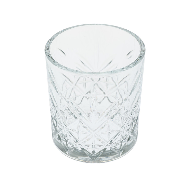 Pahar whisky, din sticla, Timeless 52810, 205 ml, set 4 bucati
