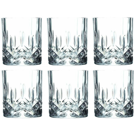 Pahar whisky, Opera, din sticla cristalina, 210 ml, set 6 bucati