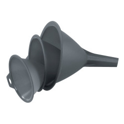 Palnie din plastic, Fackelmann 42700, gri, set 3 bucati