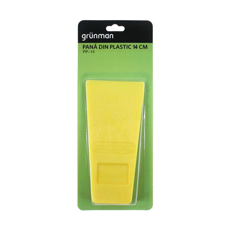 Pana doborare arbori, Grunman, din plastic, 14 cm Pana doborare arbori, Grunman, din plastic, 14 cm