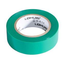 Banda izolatoare Lohuis, verde, 10 m x 0.15 mm x 19 mm