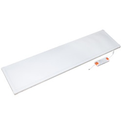 Panou LED slim Hepol, 40W, 3600 lm, aparent, 120 x 30 cm, IP20, lumina rece