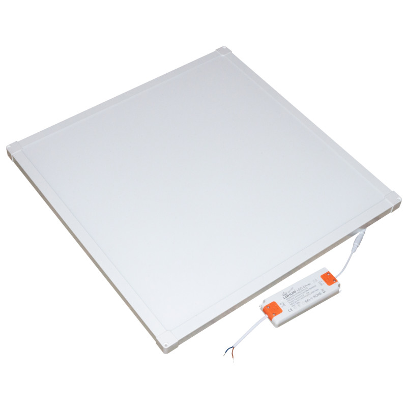 Panou LED slim Hepol, 40W, 3600lm, aparent, 60 x 60 cm, IP20, lumina neutra
