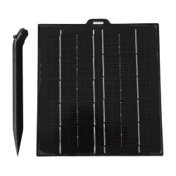 Panou solar Lohuis, pentru ghirlande luminoase, 2W, 2 x 1200mAh