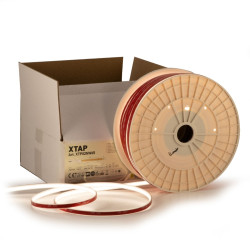 Banda LED dublu-adeziva pentru interior / exterior Arelux Xtap COB, 220 V, 12 W/m, 1028 lm/m, lumina neutra, IP65