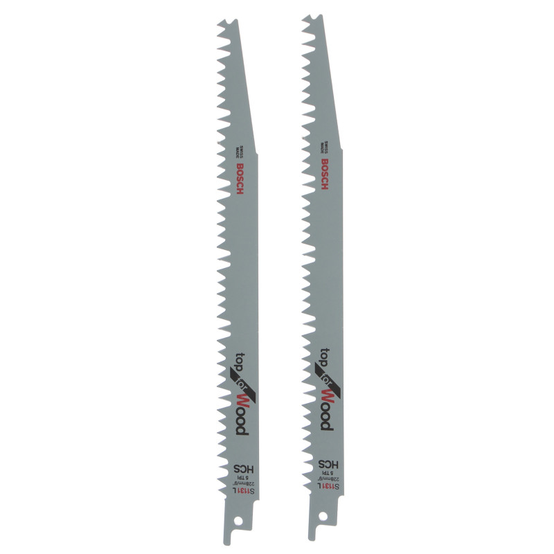 Panza fierastrau sabie, pentru lemn, Bosch Top for Wood, S 1131 L, set 2 bucati Panza fierastrau sabie, pentru lemn, Bosch Top for Wood, S 1131 L, set 2 bucati