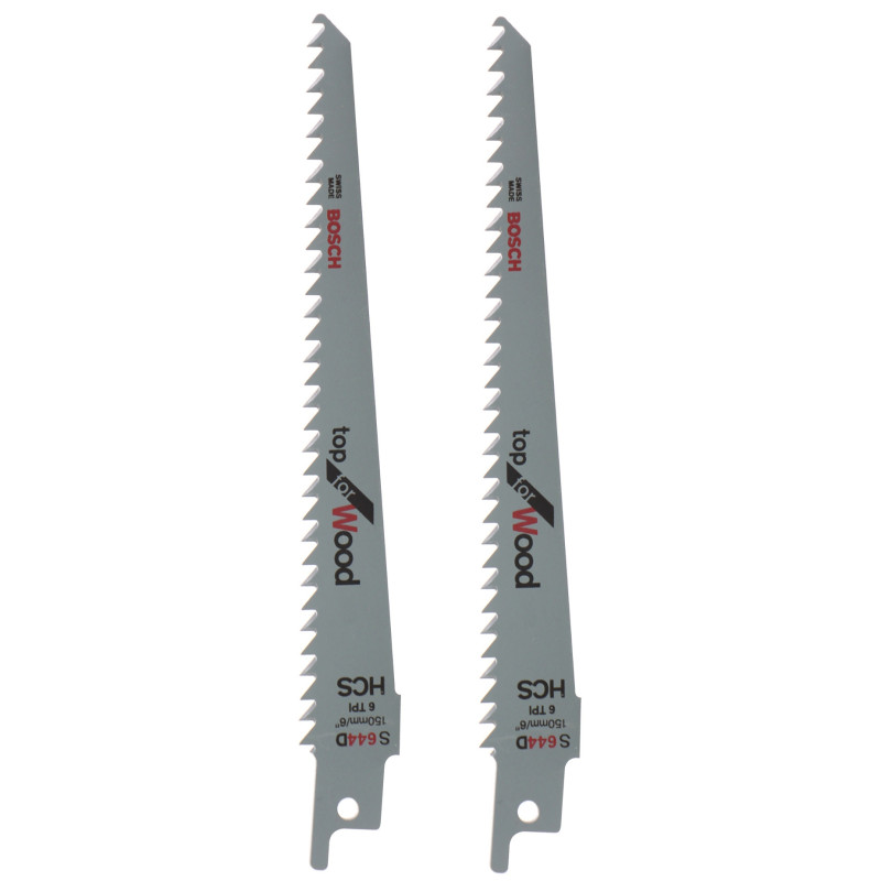 Panza fierastrau sabie, pentru lemn, Bosch Top for Wood, S 644 D, set 2 bucati Panza fierastrau sabie, pentru lemn, Bosch Top for Wood, S 644 D, set 2 bucati