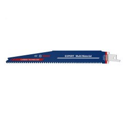 Panza fierastrau sabie, pentru lemn / metale / plastic, Bosch Expert Multi Material, 225 x 25 x 1.25 mm