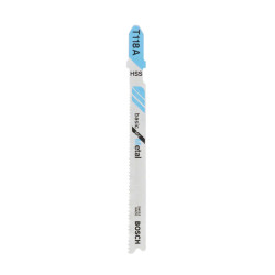 Panza fierastrau vertical, pentru lemn, Bosch Basic for Metal, T 118 A, set 5 bucati