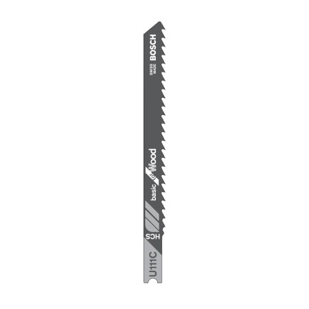 Panza fierastrau vertical, pentru lemn, Bosch Basic for Wod, U 111 C, set 2 bucati