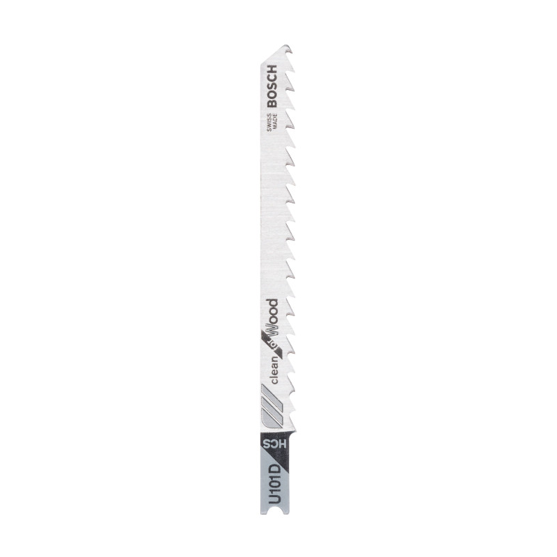 Panza fierastrau vertical, pentru lemn, Bosch Clean for Wood, U 101 D, set 2 bucati