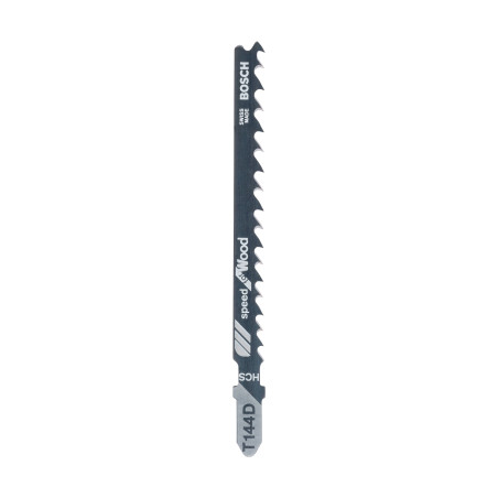 Panza fierastrau vertical, pentru lemn, Bosch Speed for Wood, T 144 D, set 2 bucati