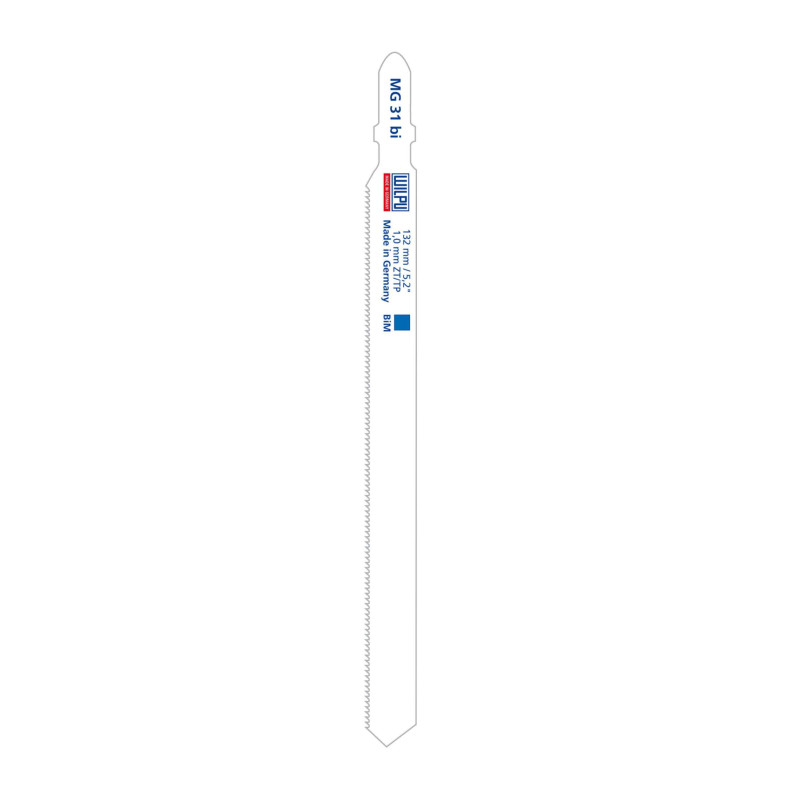 Panza pentru fierastrau vertical / pendular, pentru metal, Wilpu MG 31 bi, set 2 bucati Panza pentru fierastrau vertical / pendular, pentru metal, Wilpu MG 31 bi, set 2 bucati