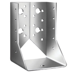 Papuc grinda tip B, din otel zincat, Vormann, 60 x 100 mm