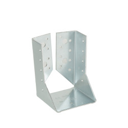 Papuc grinda tip B, din otel zincat, Vormann, 80 x 120 mm