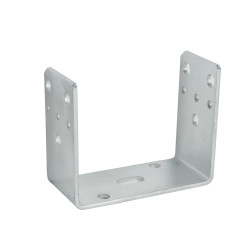 Papuc reazem din tabla de otel zincat, 123 x 60 x 120 mm