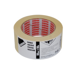 Banda mascare Baudeman 4359 - 44, alb, interior, 50 m x 50 mm
