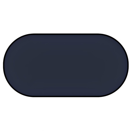 Parasolar auto, pentru luneta, VivAuto, 100 x 50 cm, cu ventuza, negru, interior