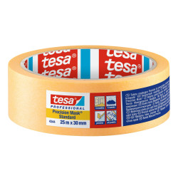 Banda mascare tesa 4344 Precision Mask Standard, bej, interior, mascare cu precizie, 25 m x 30 mm
