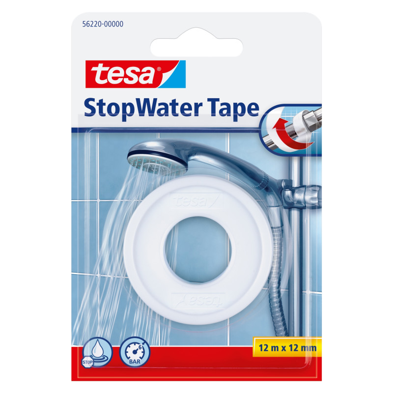 Banda non - aderenta pentru etansare, tesa 56220, teflon, 12 m x 12 mm Banda non - aderenta pentru etansare, tesa 56220, teflon, 12 m x 12 mm