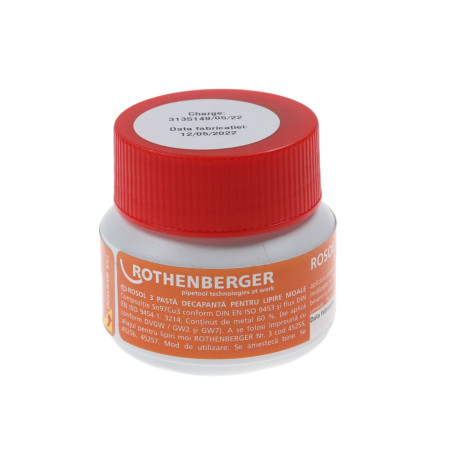 Pasta pentru lipire, Rothenberger Rosol 3, 100 g