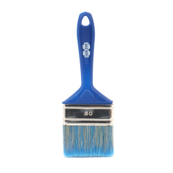 Pensula pentru vopsea pe baza de apa Holzer, maner PVC, latime 80 mm