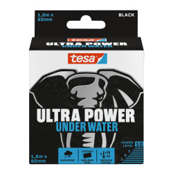 Banda pentru reparatii, tesa Ultra Power Underwater, negru, 1.5 m x 50 mm