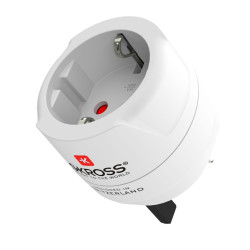 Adaptor priza calatorii Skross, Europa - Marea Britanie, 100V - 250V, 7A