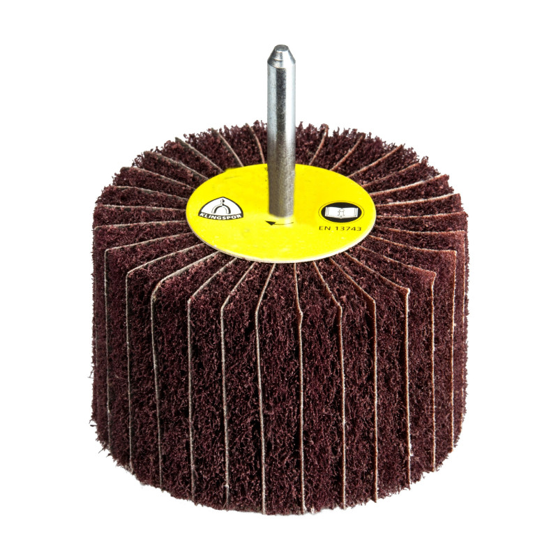 Perie abraziva, cu tija, Klingspor NCS 600 VFS, pentru inox / metale, granulatie 240 Perie abraziva, cu tija, Klingspor NCS 600 VFS, pentru inox / metale, granulatie 240