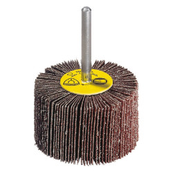Perie abraziva, cu tija, pentru inox / metal, Klingspor KM 613, 60 x 30 x 6 mm, granulatie 240