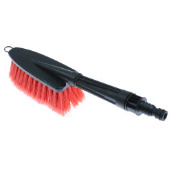 Perie auto, VivAuto, pentru spalat caroseria, plastic, diverse culori, 8 x 7 x 33 cm