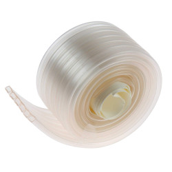 Banda protectie tubulara, transparent, 120 cm