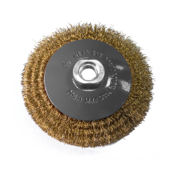 Perie circulara, pentru lustruire lemn / fier, Lumytools LT06972, diametru 100 mm