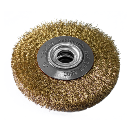 Perie circulara, pentru polizor de banc, Lumytools LT06979, diametru 150 mm