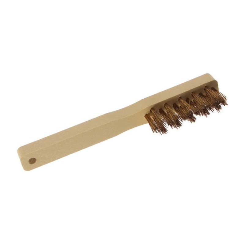 Perie de sarma, Peromex 34L, pentru bujie, maner din lemn, 180 mm