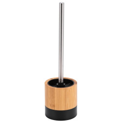 Perie WC Kadda HWO-0069E, bambus, 10.5 x 10.5 x 36 cm