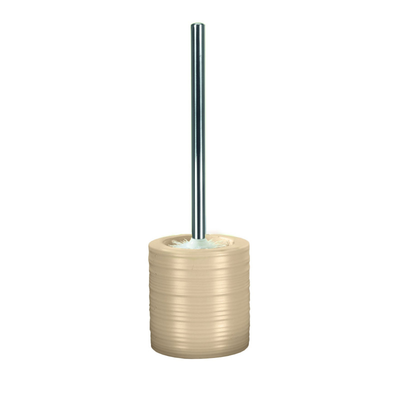 Perie WC Kleine Wolke Sahara 34146, ceramica, crem sidefat, 11.3 x 39 x 13.4 cm