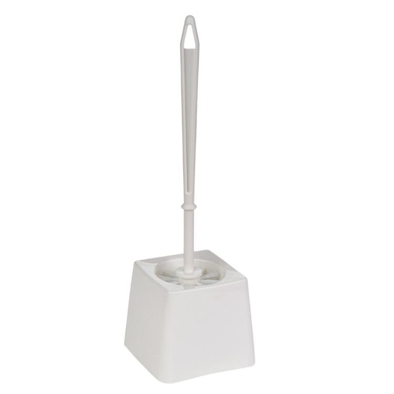 Perie WC Plastina 29174, alb, plastic, 37 x 13 x 13 cm