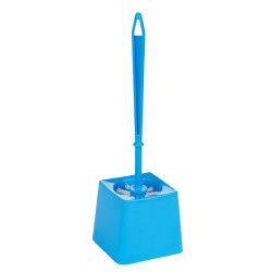 Perie WC Plastina 29175, albastru, plastic, 37 x 13 x 13 cm