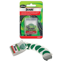 Petice reparare roata pentru bicicleta Slime, cauciuc, set 6 bucati