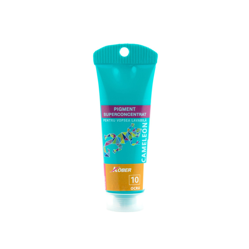 Pigment Kober, superconcentrat, interior / exterior, pentru vopsea lavabila, ocru, 30 ml Pigment Kober, superconcentrat, interior / exterior, pentru vopsea lavabila, ocru, 30 ml