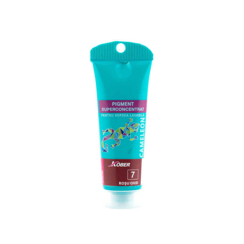 Pigment Kober, superconcentrat, interior / exterior, pentru vopsea lavabila, rosu oxid, 30 ml Pigment Kober, superconcentrat, interior / exterior, pentru vopsea lavabila, rosu oxid, 30 ml