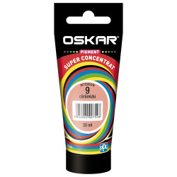 Pigment Oskar, superconcentrat, interior, pentru vopsea lavabila, caramiziu, 30 ml