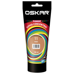 Pigment Oskar, superconcentrat, interior, pentru vopsea lavabila, maro, 180 ml